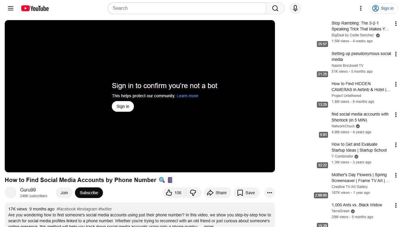 How to Find Social Media Accounts by Phone Number 🔍📱 - YouTube